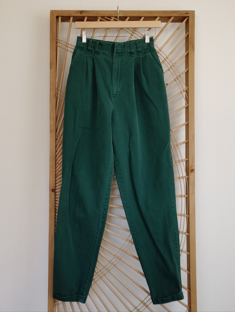 Vintage Chic High Waist Jeans 100% Cotton